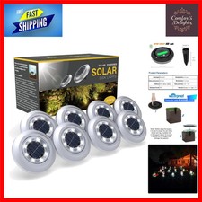 Bright White Solar Pathway