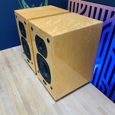 Quad 77-11L HiFi Home Audio Bookshelf Speakers In Birdseye Maple Pair + Warranty