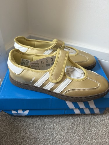 Gold mary jane samba uk6 - gold,