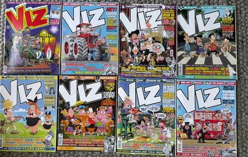 Viz magazine vintage copies - viz,