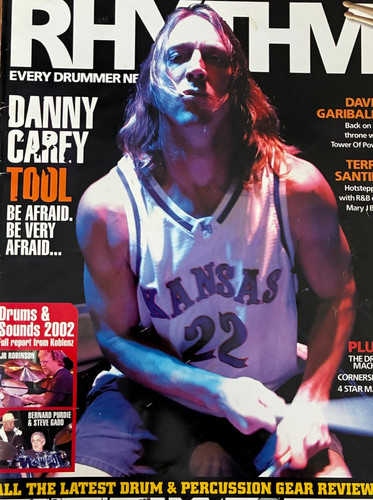 Rhythm magazine aug 2002 issue - magazine,