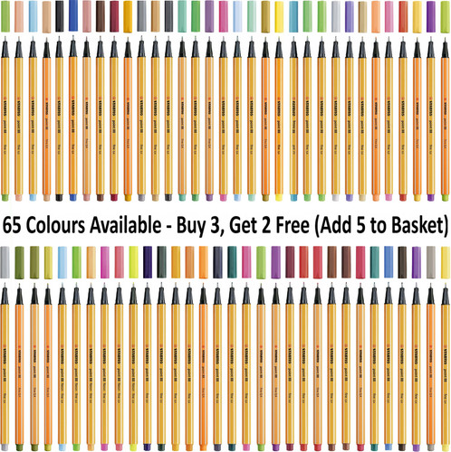 Fineliner stabilo point - -,