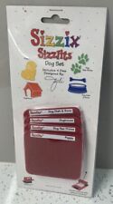 Sizzix Sizzlets Die Cutting Dog Set 38-9618 Brand New