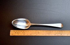 Antique Solid Silver Serving Spoon - London 1782 by Hester Bateman