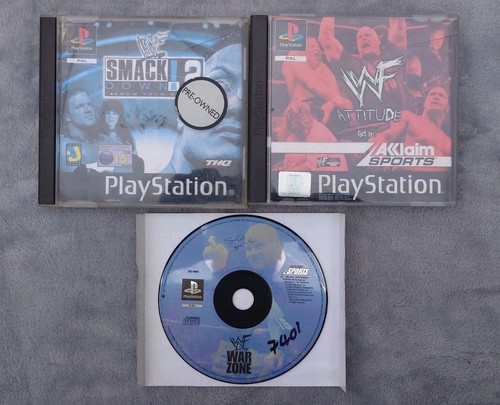 Ps1 wwf wwe smackdown - wwf, war