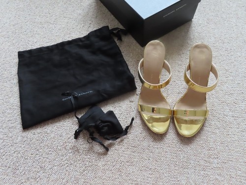 Giuseppe zanotti gold metallic - zanotti,
