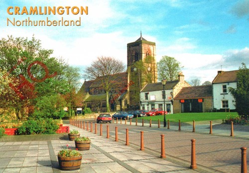 Picture postcard cramlington - picture, postcard:;cramlington