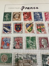 153 Vintage Postage Stamps France / French Colonies