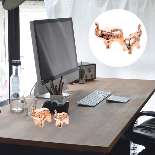 Pcs elephant ornaments home - 2,