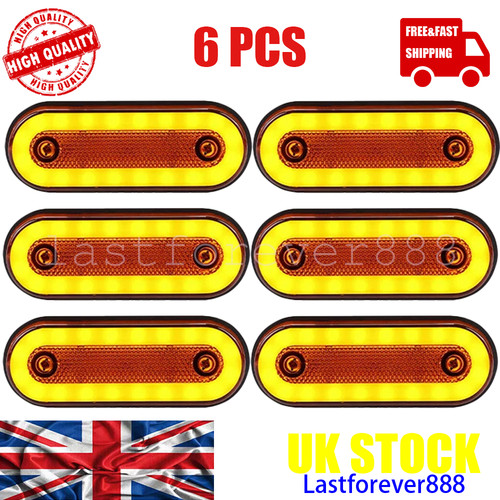 24v led lights - 6x, side