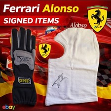 Fernando Alonso Dual Signed F1