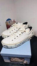 Lanvin, fm-skdbb1-vbal-a14 Men's white/black Sneakers Luxury shoes size 7