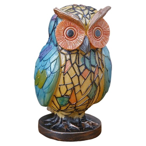 Resin owl shaped night - night, light