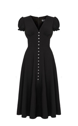 Hell bunny jinx dress maxi - hell, 3xl