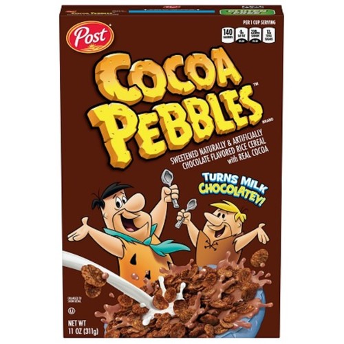Post cocoa pebbles cereal - post,