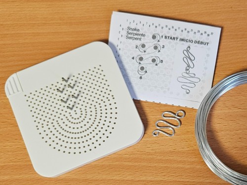 Wire bending jewellery jig - bending,