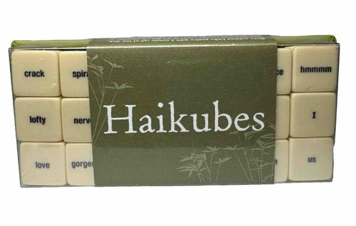Haikubes haiku poetry word - haikubes,