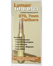 Lyman Load Data Book 270 7mm