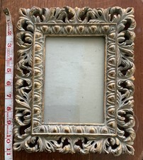 Heavy Ornate Distressed Gilded Picture Frame