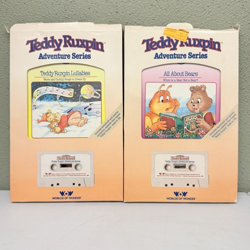 1985 teddy ruxpin adventure - ruxpin,