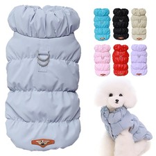Winter Dog Coat for Small to Medium Dogs Fleece Lightweight Puppy Vest Jacket