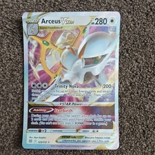 Pokemon Card Arceus Vstar