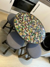 Botteltop Bar Table And Stools