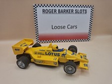 Scalextric Formula One F1 Lotus Camel Yellow #12 Club Racer 1/32 Slot Car Racing