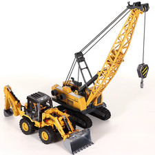 Toys for Boys Alloy Tractor Kids Excavator Bulldozer Miniature Crane Truck Model