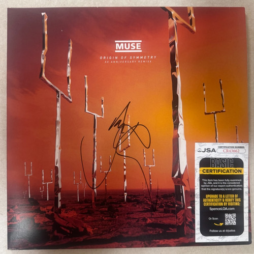 Muse dominic howard signed - howard,