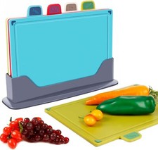 4 Pack Chopping Board Set Cutting Vegetable Mat Board Kitchen Board, 30 X 23cm