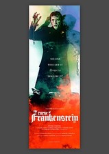 THE CURSE OF FRANKENSTEIN 1957 art print film Movie POSTER / HAMMER HORROR