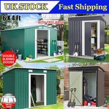 Metal Garden Shed 6 X 4, 8 X