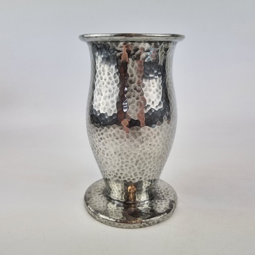 Vintage tudric pewter vase for - pewter,
