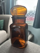 Mid century brown Glass Bubble