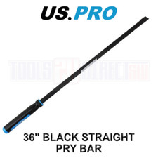 US PRO Tools Large Black Heavy Duty 36" Straight Pry Bar Crow Bar 6866