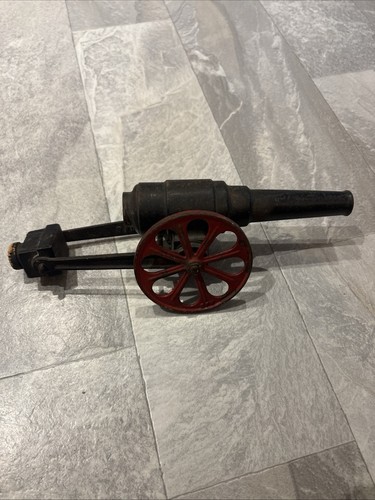 Cast iron toy cannon - 16″,