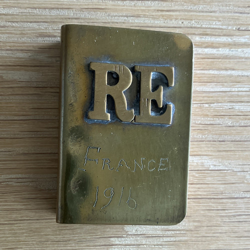 Wwi france brass - trench, art