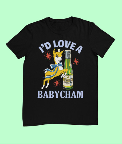 Retro babycham graphic - retro,