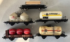 5x LIMA OO ICI AMOCO TANK WATNEYS BARRELS TIMBER LOAD & TWIN SILO WAGONS