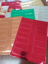 Metallic greetings die cuts for Christmas card making