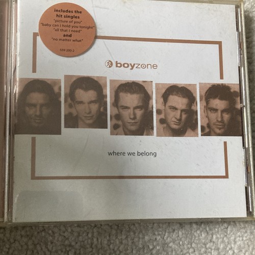 Boyzone where belong cd - we,