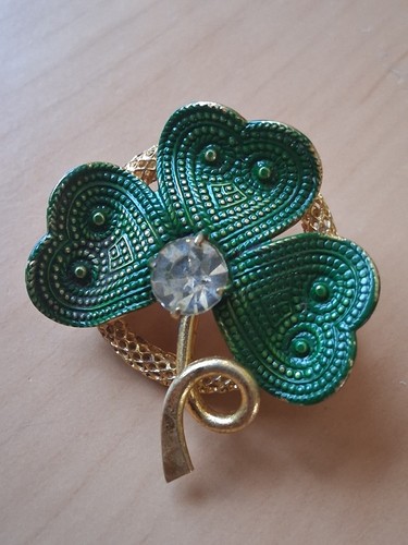Vintage signed czecho - signed, green
