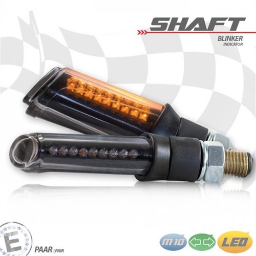 Led blinker shaft tinted m10 - led,