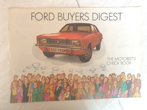 1972 ford buyers digest - 1972,