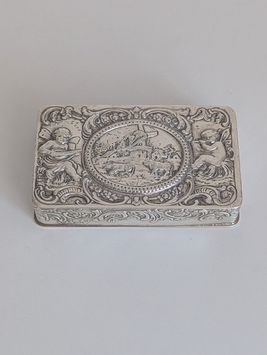 Hanau solid silver repoussé - hanau,