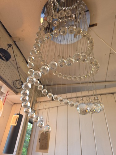 Crystal waterfall chandelier - crystal,