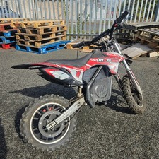 1x Red MXR 500w Electric Mini Dirt Bike - Spares and Repairs