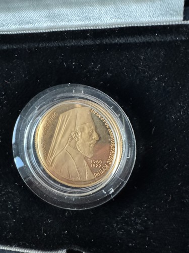 Gold coin cyprus - cyprus,, 1977