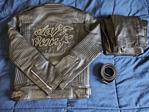 Daft punk leather jacket - daft, pants